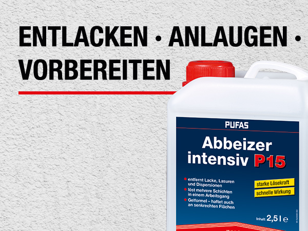 Entlacken · Anlaugen · Vorbereiten